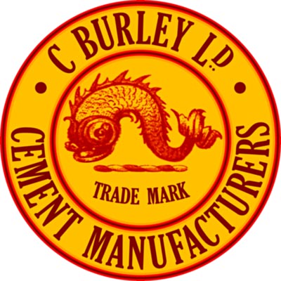 Burley's Sittingbourne Dolphin Brand cement logo