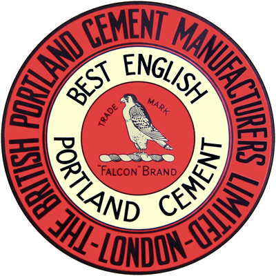 Otterham BPCM Falcon Brand cement logo