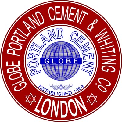 Frindsbury Globe Brand cement logo