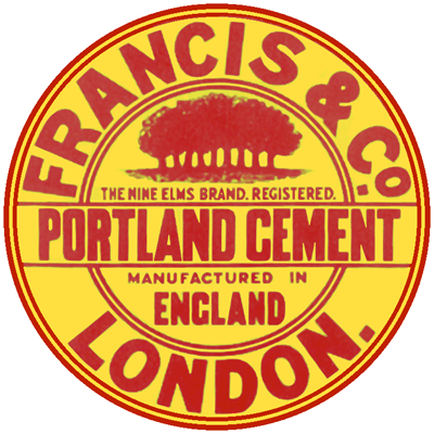 Francis Cliffe Nine Elms Brand cement logo