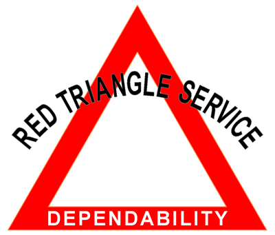 Red Triangle cement logo