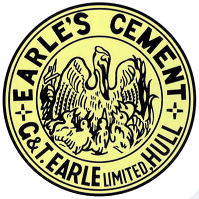 G & T Earles Wilmington Hull Pelican Brand cement logo