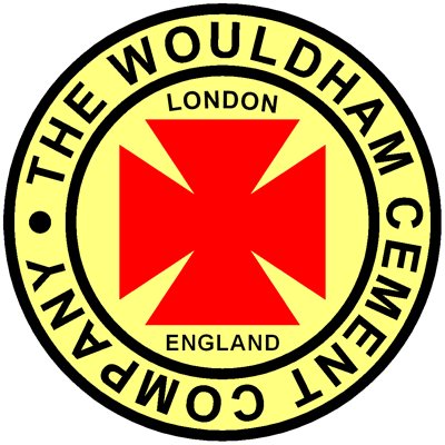 Wouldham West Thurrock Maltese Cross Brand cement logo