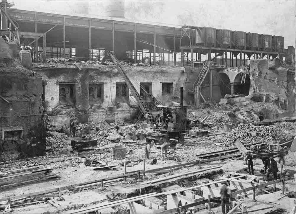 Bevans old cooler area