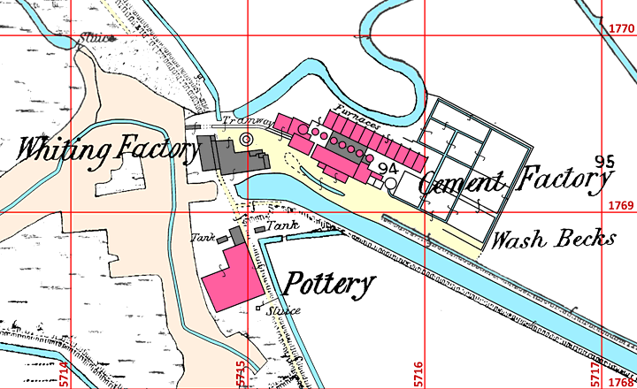 Cliffe Creek in 1861